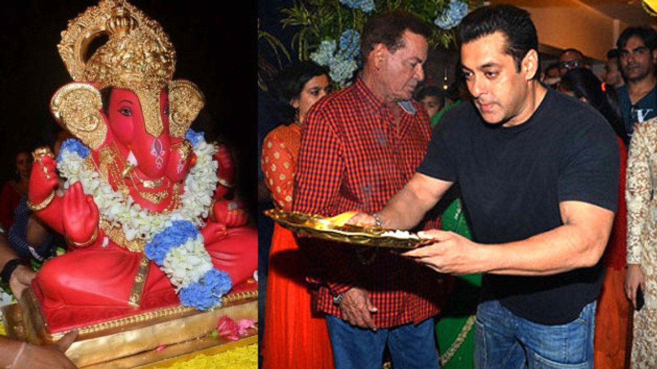 Salman Khan's Ganpati Visarjan 2015 | Salman Da...
