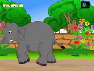 Hathi Raja Bohut Bade {Must Know Nursery Rhymes} In Hindi