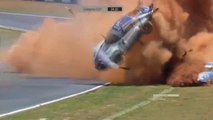 Amazing Big Crash During Porsche GT3 Cup