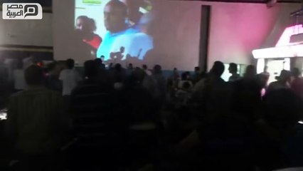 مصر العربية | رد فعل اعضاء الزمالك بعد هدف باسم مرسي الأول في الاهلى