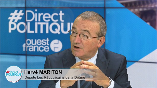 Direct Politique Hervé Mariton (Les Républicains) intégrale