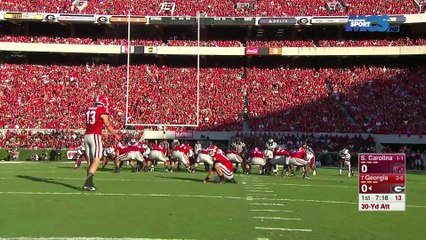 NCAA College Football : Georgia 52-20 South Carolina