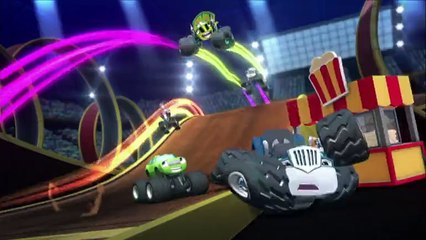 Blaze et les Monster Machines | Le boue-ball | NICKELODEON JUNIOR