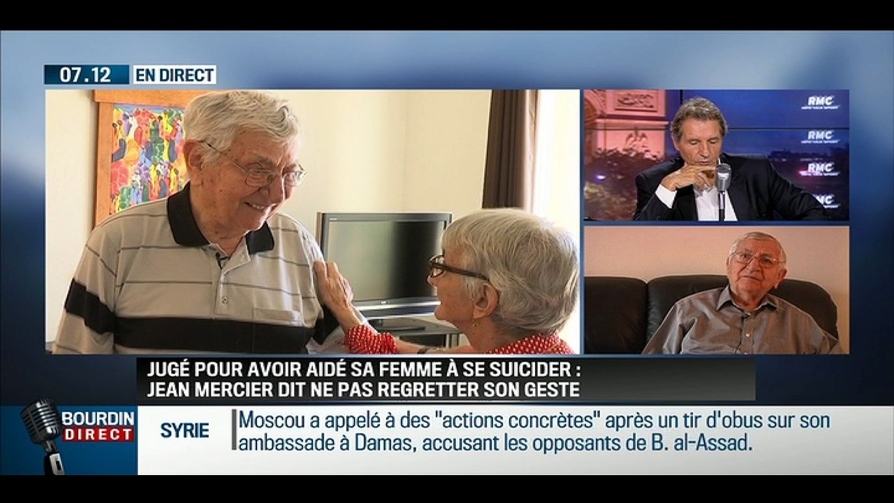 Jean Mercier: "Un matin, elle m’a dit: 'Je ne peux plus aller plus loin'"