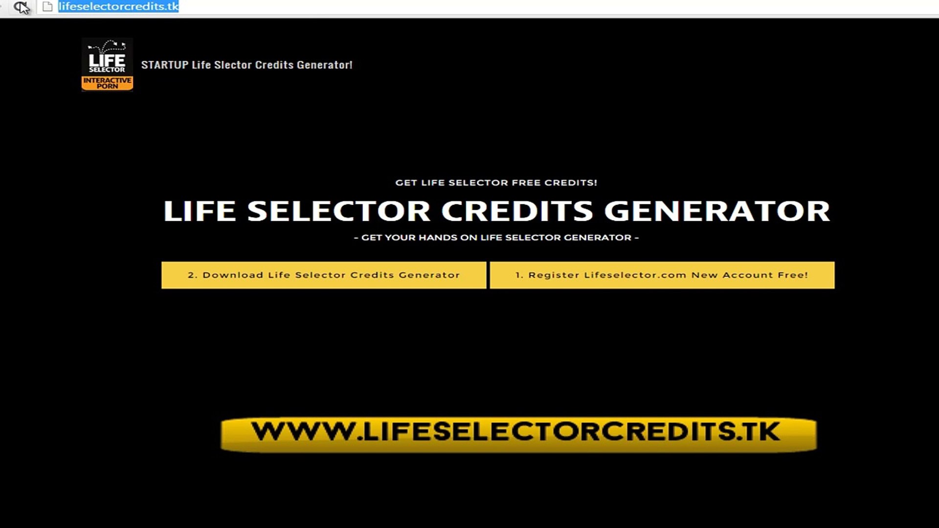 Life selector free full