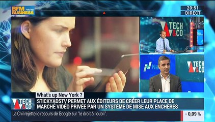 What's Up New York : StickyAdsTV propose un système de mise aux enchères pour les vidéos privées - 21/09