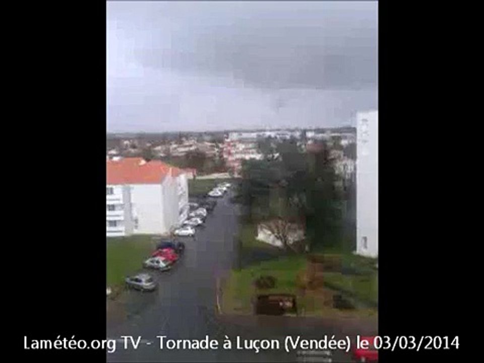 Une tornade en Vendée
