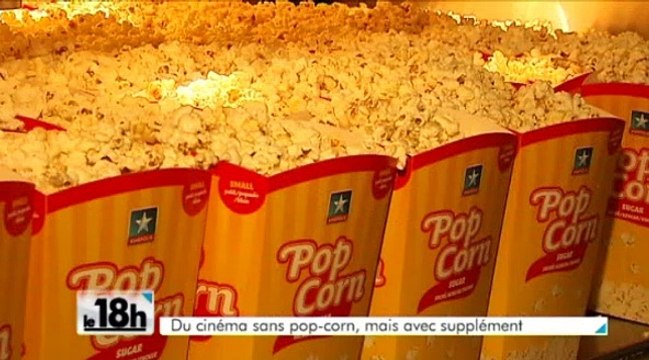 Kinepolis sans pop-corn, mais avec supplément