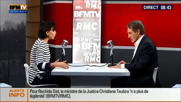 Rachida Dati insulte une nouvelle fois les journalistes