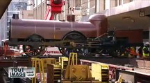 Déménagement de la plus vieille locomotive d'Europe