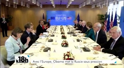 Obama: 'Nous sommes déterminés à isoler la Russie'