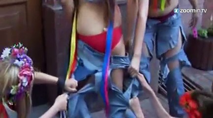 Les Femen mettent leurs fesses à l'air