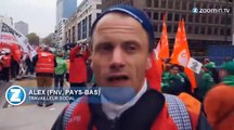 Bruxelles : les syndicats européens manifestent