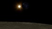 Lune rouge : l'éclipse lunaire... vue de la Lune !