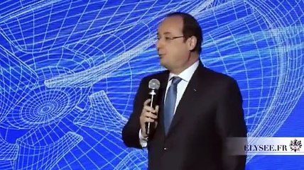 La blague de François Hollande chez Michelin