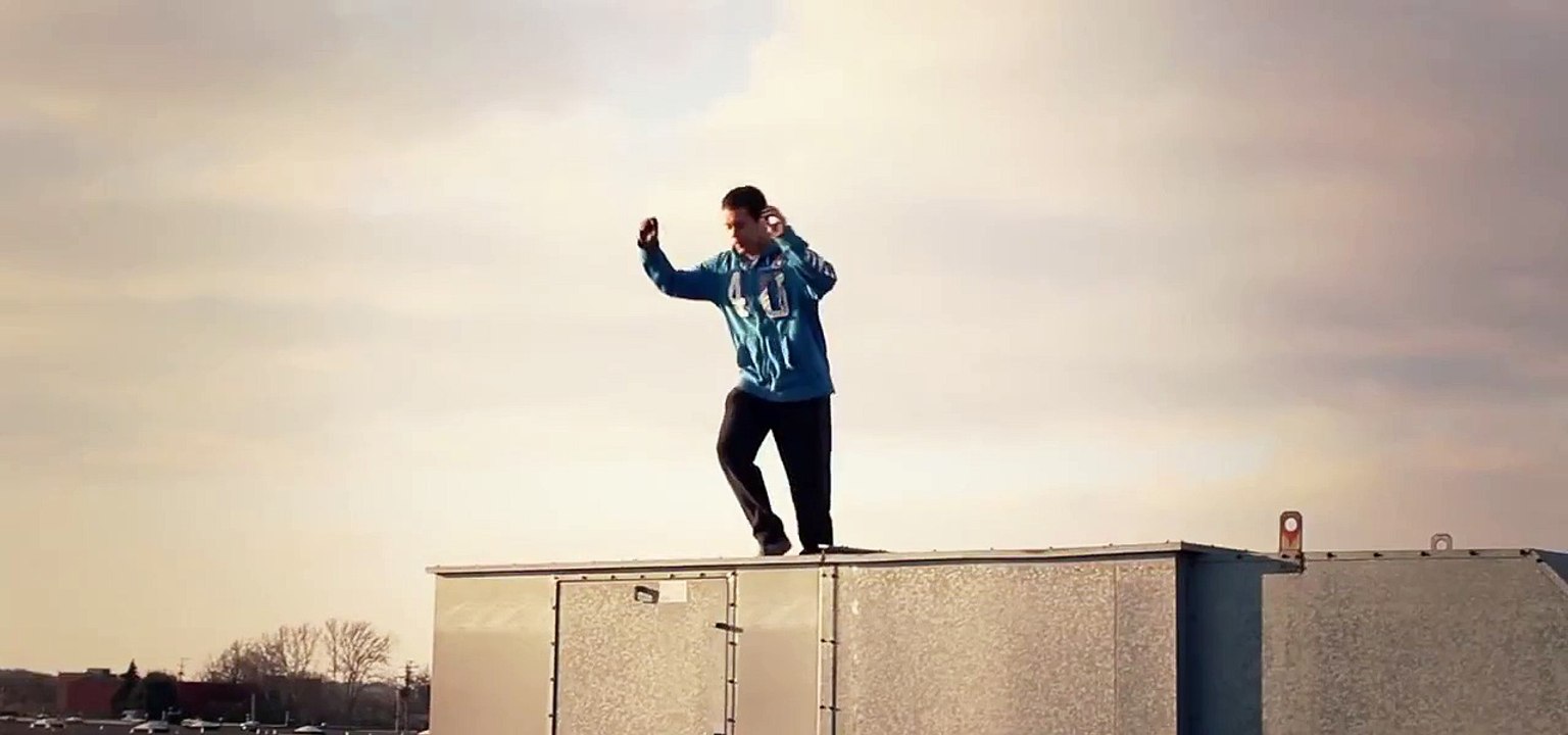 Un flip avant complètement raté