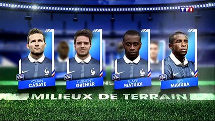 Didier Deschamps dévoile sa liste sur TF1