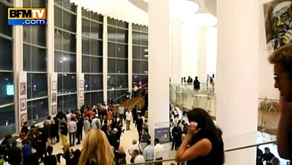 Premier concert de Carla Bruni à Tel Aviv en présence de Nicolas Sarkozy