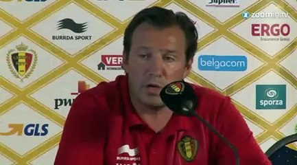 Wilmots : 'Préparés comme si on jouait le Brésil'