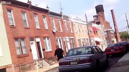 Il oublie ses clés de voiture et se met KO en essayant de la forcer