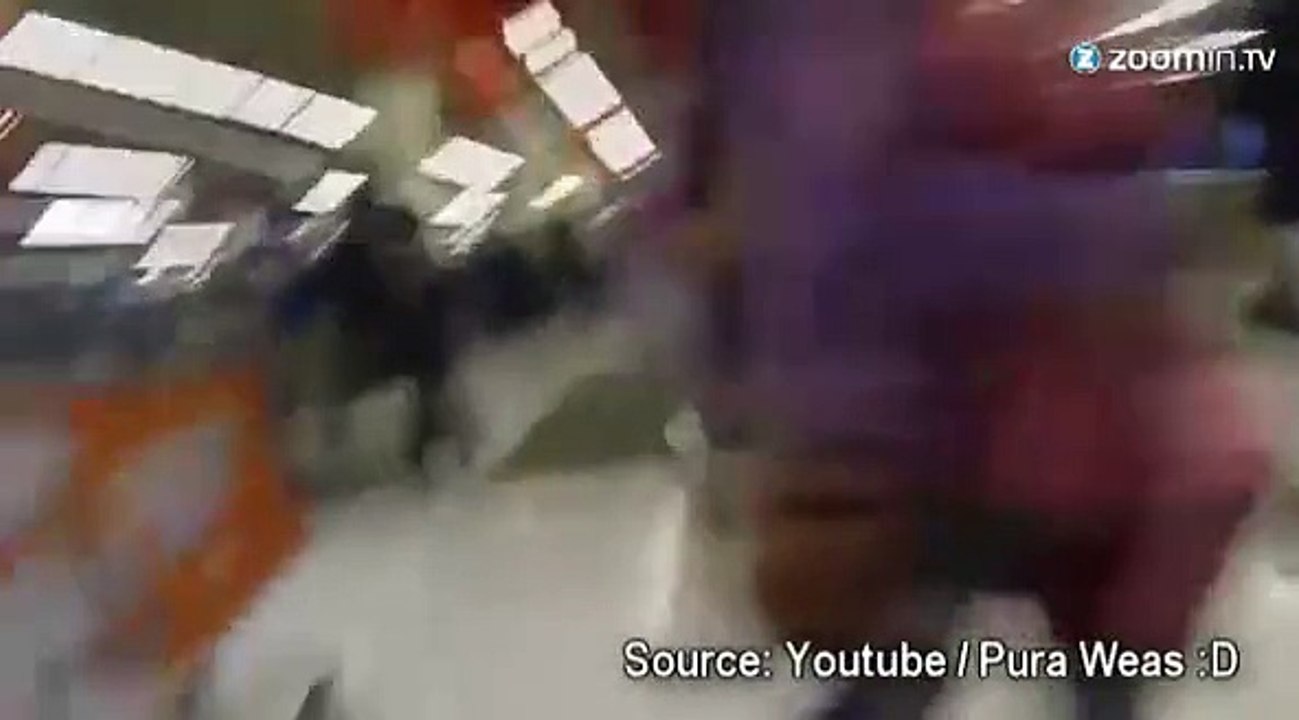 Orgasme au supermarché!