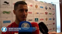 Eden Hazard confiant pour le match contre la Tunisie