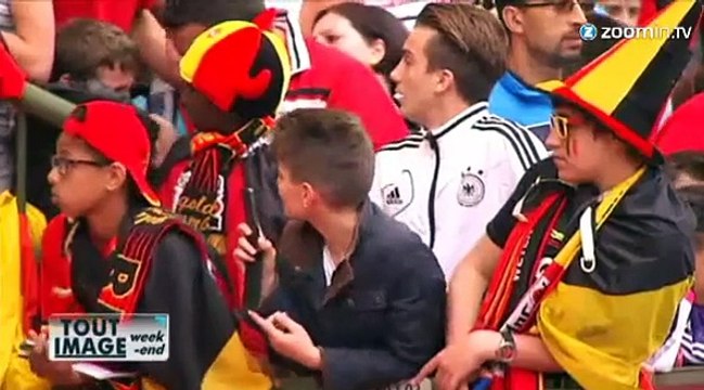 Un entraînement royal pour les Diables rouges