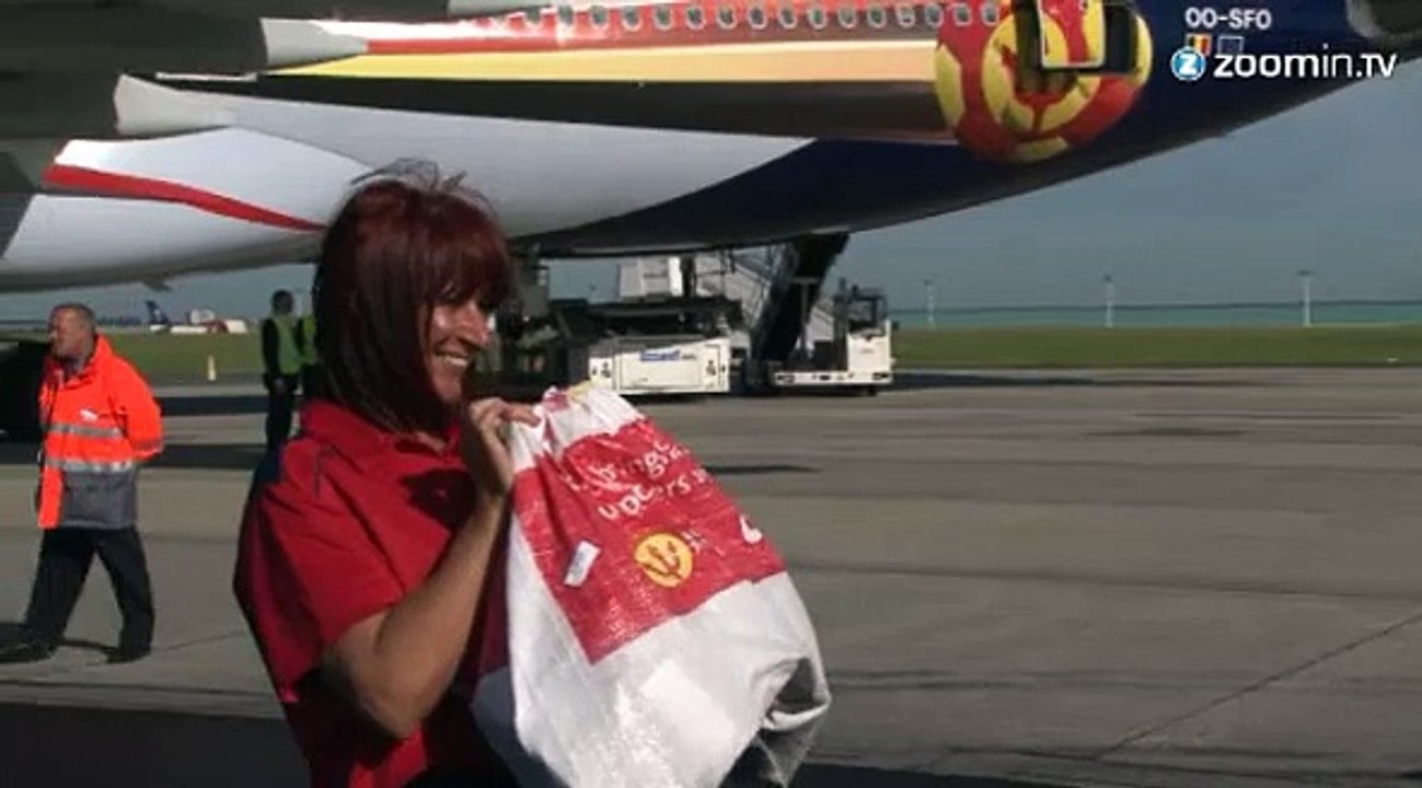 450 kg de cartes postales pour les Diables Rouges