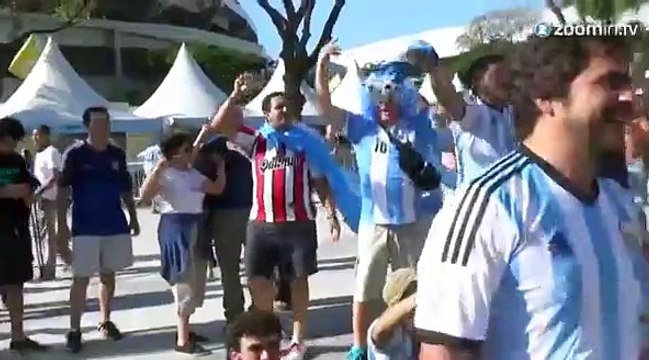 Les hooligans argentins s'emparent du Brésil