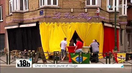 Bruxelles en noir-jaune-rouge