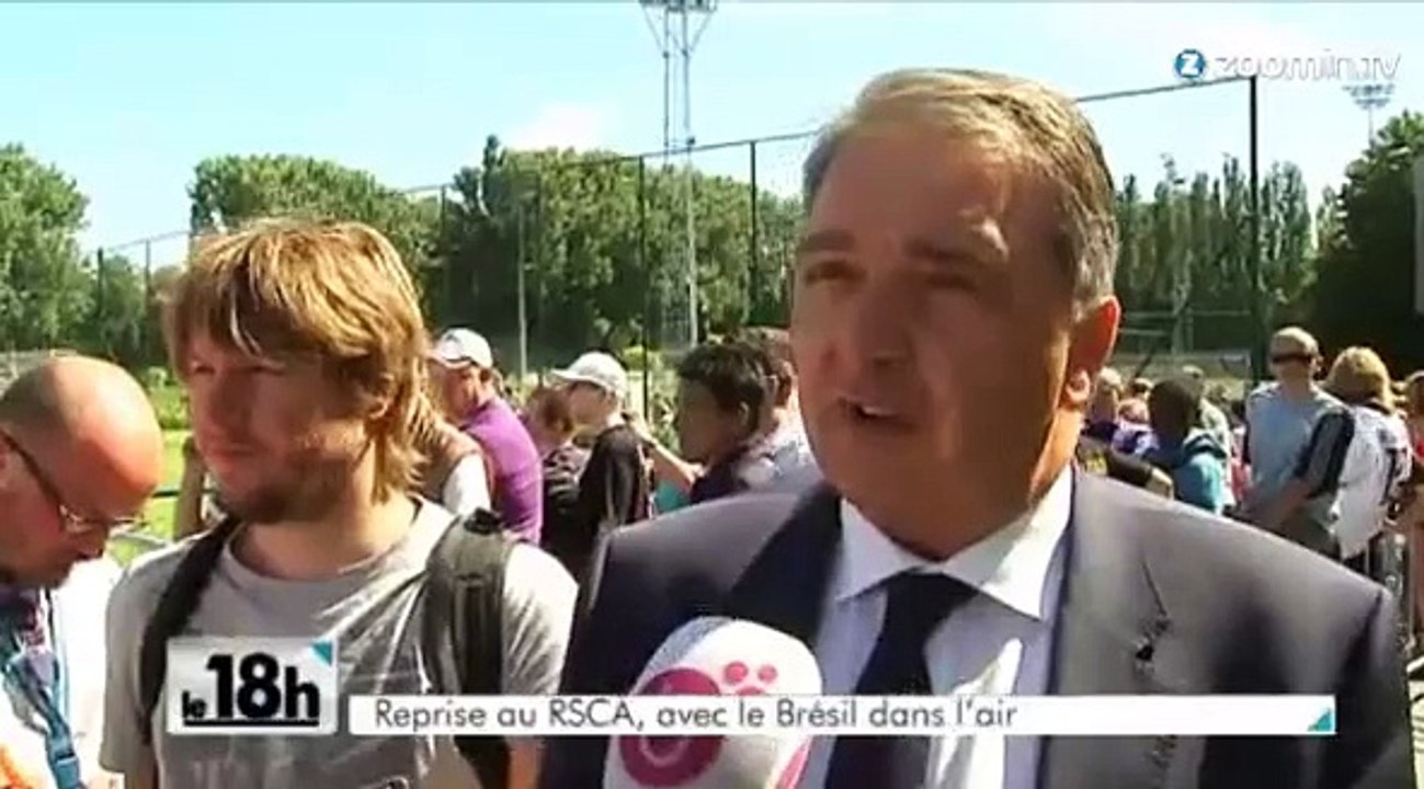 La rentrée du Sporting d'Anderlecht, la tête au Brésil