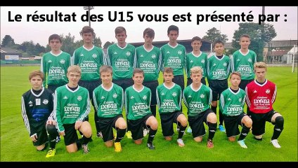 Résultat du weekend semaine 03