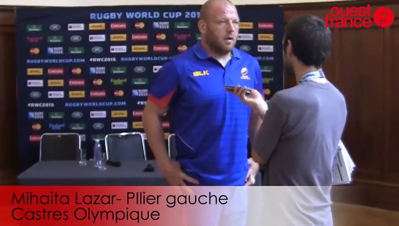 Coupe du monde de rugby: Lazar, le pilier de Castres