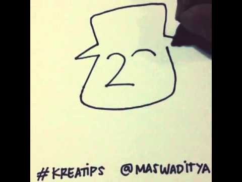 Cara Menggambar Cabe Dari Huruf C Video Onlajn Ieso Ru