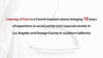 French Catering Services From Catering of Paris