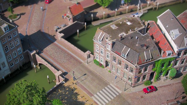 Time Lapse magique de la vie dans une ville de Hollande...