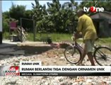 Keunikan Rumah Berbentuk Sepatu di Medan