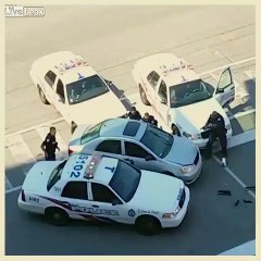 toronto pigs shootout emptying a whole clip on man