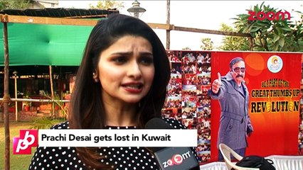 Prachi Desai gets lost in Kuwait - EXCLUSIVE