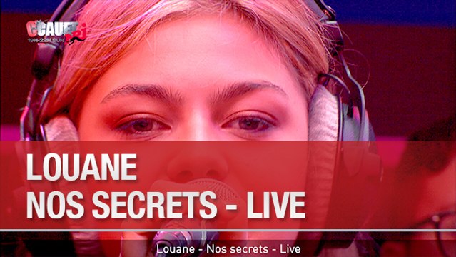 Louane - Nos Secrets - Live - C'Cauet sur NRJ