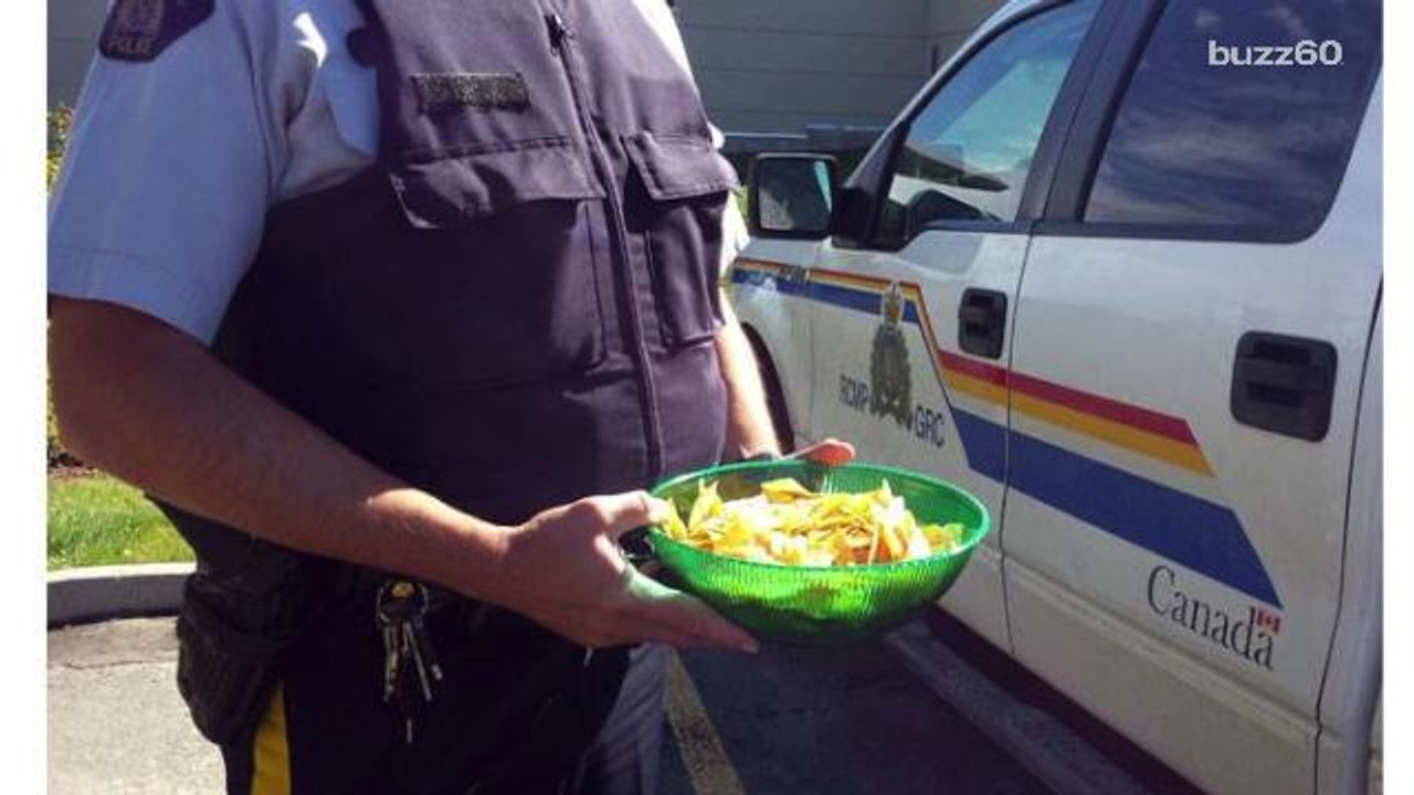 Canadian cops fulfill Facebook promise to bring snacks to underage party
