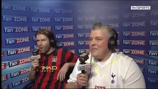 Manchester City Vs Tottenham 3-2 - FanZone Highlights - January 22 2012 - [High Quality]
