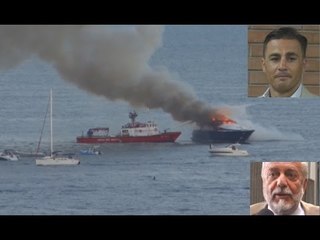Napoli - Incendio yacht De Laurentiis, Cannavaro "anticipa" la notizia (21.09.15)