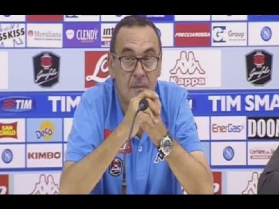 Napoli-Lazio 5-0 - Sarri in conferenza stampa (20.09.15)