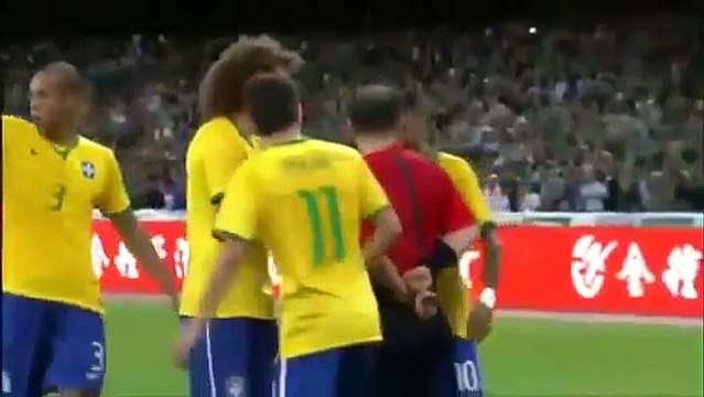 Brazil Vs Argentina 2-0 - All Goals & Match Highlights - October 11 2014 - International Friendly