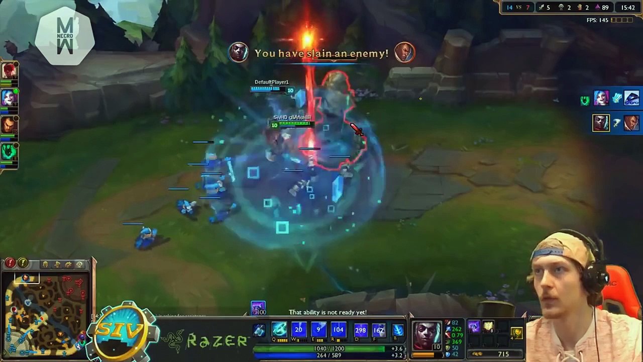 Siv HD Funny Moments League of Legends