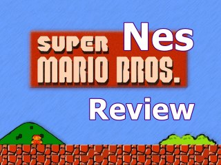 Super Mario Bross Nes : review