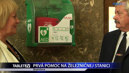 PRVÁ POMOC NA ŽELEZNIČNEJ STANICI