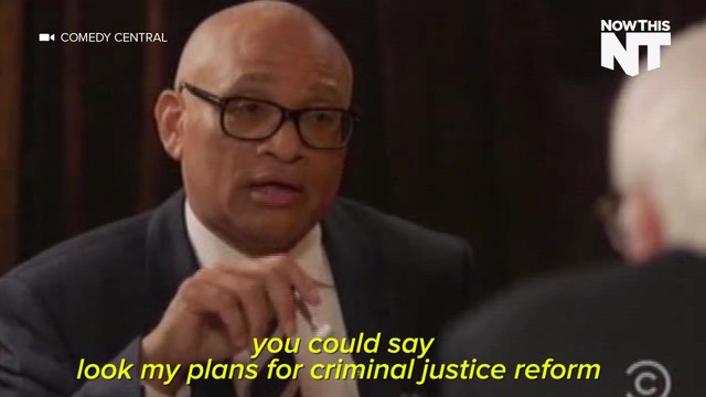 Only Larry Wilmore Could Get Bernie Sanders to Casually Say On Fleek