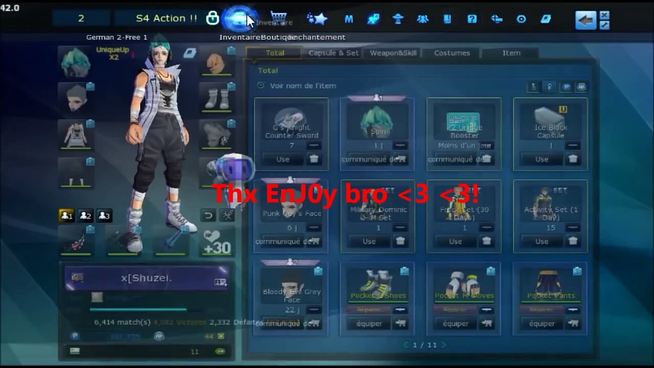 S4 League Open Caps Knight Counter Sword [PRO LUCK]
